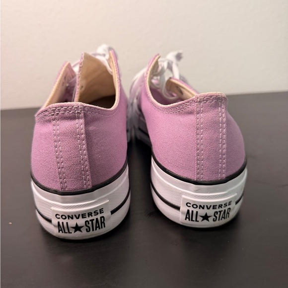 Converse Women's Lavender Canvas Sneakers - Picture 4 of 4